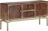 Medina Dressoir 120x29x60 cm massief mangohout