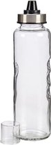 Vivalto Drinkfles 500 Ml Glas/staal Transparant/zilver