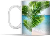 Mok - Tropisch - Strand - Palmboom - 350 ml - Beker