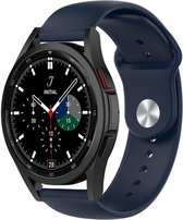 Strap-it Samsung Galaxy Watch 4 Classic 42mm sport band - donkerblauw