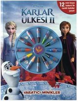 Disney Karlar Ülkesi 2 Yaratıcı Minikler 12 Mini Boya Kalemi