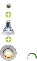 Dimbare LED Inbouwspot 5,5W | rond | 75mm | wit - 2700K - Warm wit (827)