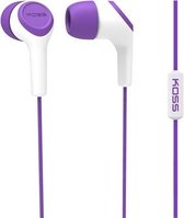 Koss KEB15IP hoofdtelefoon/headset In-ear Paars