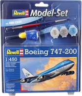 1:450 Revell 63999 Boeing 747-200 Jumbo Jet - Model Set Plastic Modelbouwpakket