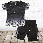 Trainings set zwart wit G79 -s&C-122/128-Complete sets