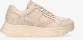 Tango | Kady fat 10-ch soft beige nubuck sneaker - beige sole | Maat: 42