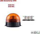 LED Zwaailamp 24w Oranje ECE/R65