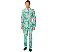 Suitmeister Tropical - Heren Pak - Carnavalskleding - Kostuum - Gekleurd - Maat M