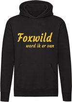 Foxwild hoodie | Peter Gillis | massa is kassa | unisex | trui | sweater | hoodie | Hatseflatse