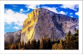 Walljar - El Capitan Rock - Muurdecoratie - Poster