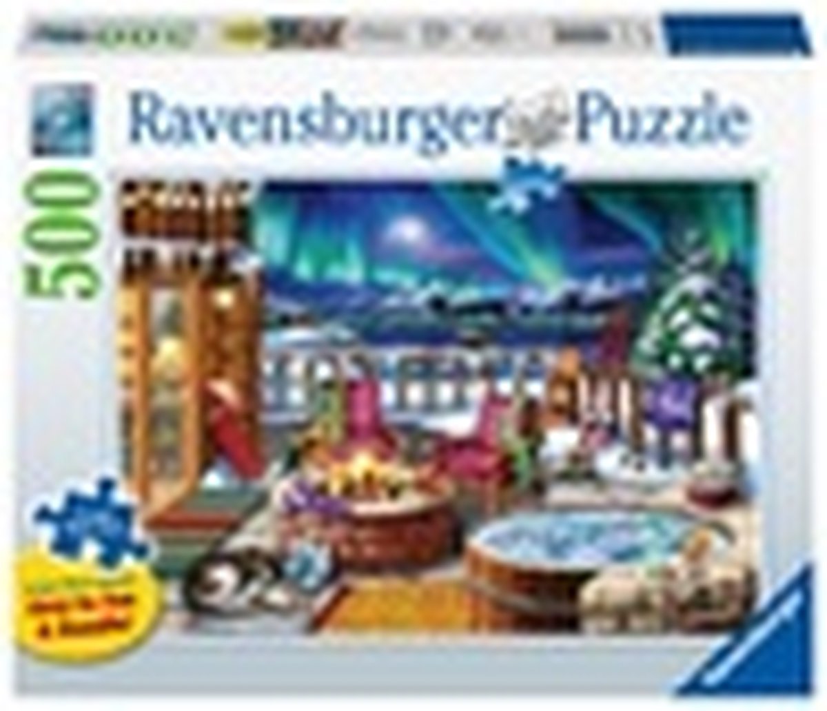 Ravensburger puzzel Noorderlicht - Legpuzzel - 500 stukjes — afbeelding 6