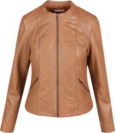 Cassis - Female - Jasje in echt leder  - Cognac