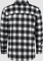 Purewhite -  Heren Regular Fit    Overhemd  - Zwart - Maat M