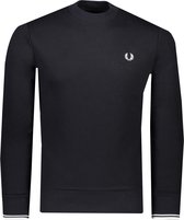 Fred Perry Sweater Zwart Normaal - Maat XS - Heren - Herfst/Winter Collectie - Katoen;Polyester