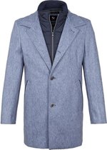 Suitable Geke Coat Streep Blauw - maat 46