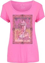 Janis Joplin - Avalon Ballroom '67 Dames T-shirt - XL - Roze