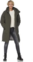 Leeds padded coat olive green-L