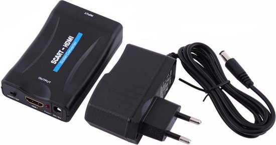 Convertisseur d'adaptateur Péritel vers HDMI Péritel-IN vers HDMI-out 1080P  avec... | bol.com