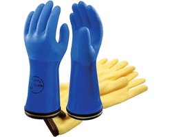 Showa 495 BLAUW PVC COLD/OIL RES Werkhandschoenen - Maat XL - Thermo Verwarmde Handschoenen