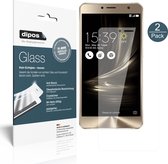 dipos I 2x Pantserfolie helder compatibel met Asus Zenfone 3 Deluxe ZS550KL 5,5 Zoll Beschermfolie 9H screen-protector