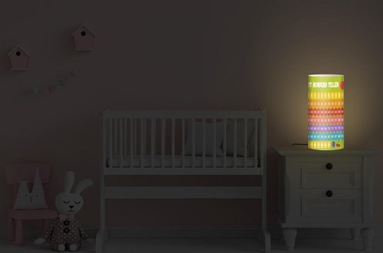 Lamp - Nachtlampje - Tafellamp slaapkamer - Kinderkamer - Educatief -  Tellen - Jongens... | bol.com