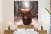 Behang - Fotobehang Schotse hooglander - Dier - Close-up - Breedte 180 cm x hoogte 280 cm