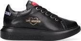 Love Moschino Ja15204g0d Lage sneakers - Leren Sneaker - Dames - Zwart - Maat 40