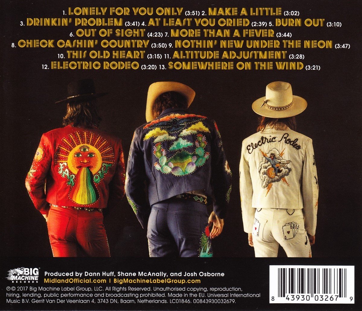 Midland On The Rocks (CD), Midland CD (album) Muziek bol
