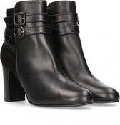 Van Dalen  - Korte Laars Leer - Womens - Black - 36