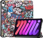 iPad Mini 6 Hoes Luxe Book Case Cover Hoesje (8,3 inch) - Graffity
