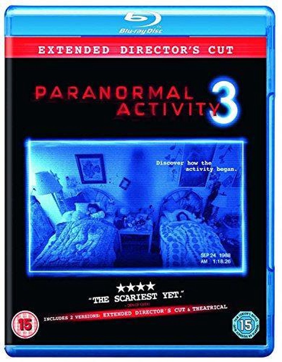 Paranormal Activity 3 (Blu-ray) Import geen NL ondertiteling