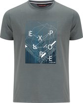 Life-Line Otley Heren T-shirt Korte Mouw Licht Groen - 4XL