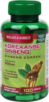 Holland & Barrett - Korean Ginseng 500mg 100 Capsules - Supplementen