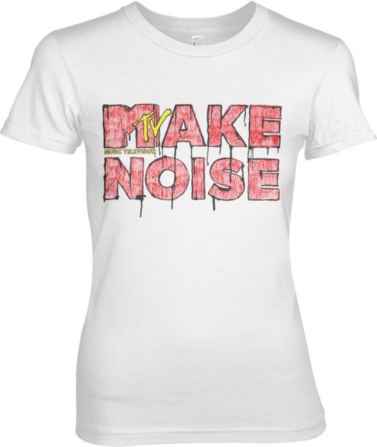 MTV Dames Tshirt -L- Make Noise Wit