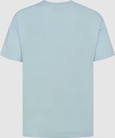 Purewhite -  Heren Relaxed Fit   T-shirt  - Blauw - Maat XXL