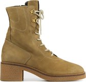 DL Sport Vrouwen Nubuck       Enkellaarsjes / Laarzen / Damesschoenen 6126 - Beige - Maat 39