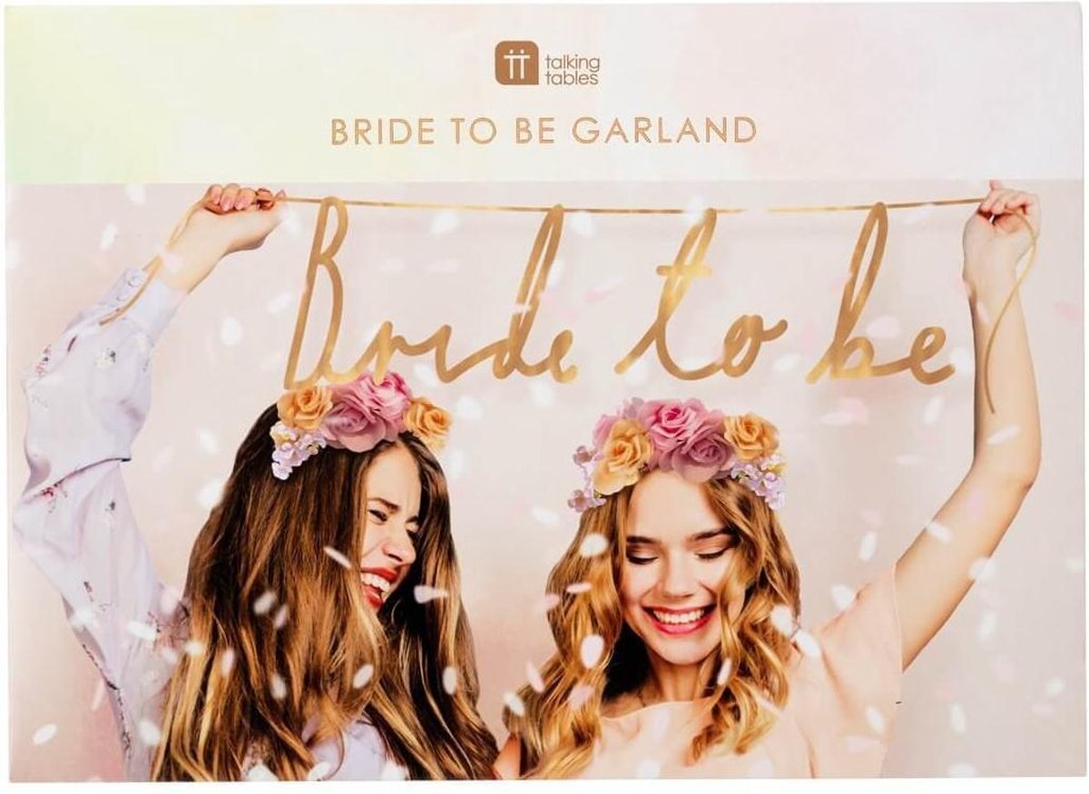 Bride to be slinger - Talking Tables