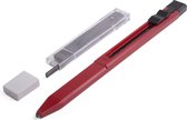 Taille-crayon de menuisier Benson avec taille - crayon - Rechargeable - Rouge