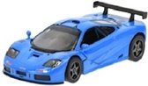 auto McLaren F1 GTR jongens die-cast alu 1:36 blauw