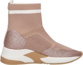 Lastrada mid high sneakers nude