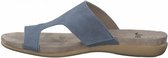 Jana Dames Slip-on schoen 8-8-27150-26 809 blauw H-breedte Maat: 38 EU