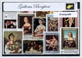 Galleria Borghese – Luxe postzegel pakket (A6 formaat) : collectie van verschillende postzegels van Galleria Borghese – kan als ansichtkaart in een A6 envelop - authentiek cadeau -