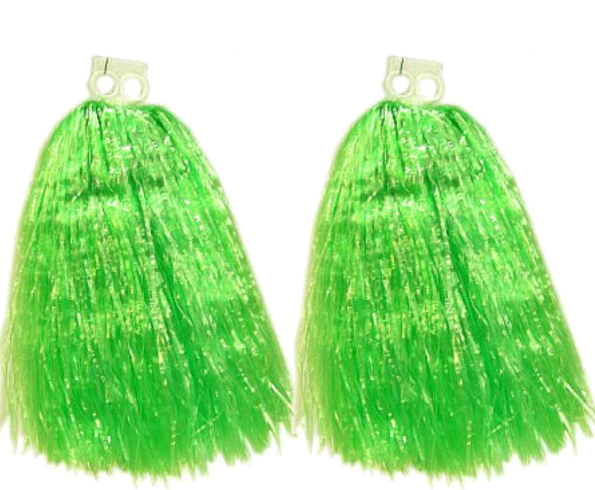 2 pièces cheerleader cheerballs vert 33 cm