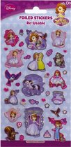 stickers Sofia The First 19,5 cm folie paars 40 stuks