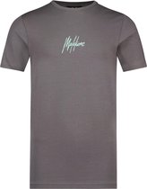 Malelions Junior Double Signature T-Shirt - Antra/Mint
