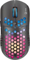 Marvo M399 Gaming Muis - RGB Verlichting - 6400 DPI - 6 Knoppen - Honeycomb Game Muis – Ultra Licht