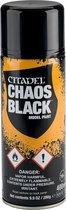 Spray paint - Chaos black - 400ml