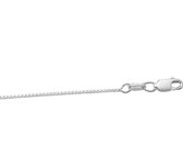 YO&NO - Ketting - Zilver - Venetiaans -  0,9mm - 45cm - Sieraden vrouw - Heren - Zilver 925