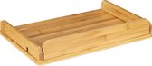 Navaris klembaar tafeltje voor aan het bed - Bamboe plank voor bedframe - Bedtafeltje voor boeken, telefoon, oplader - Nachtkastje - Bedplank tweedehands  Nederland