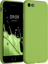 kwmobile telefoonhoesje voor Apple iPhone SE (2022) / SE (2020) / 8 / 7 - Hoesje voor smartphone - Back cover in groene peper
